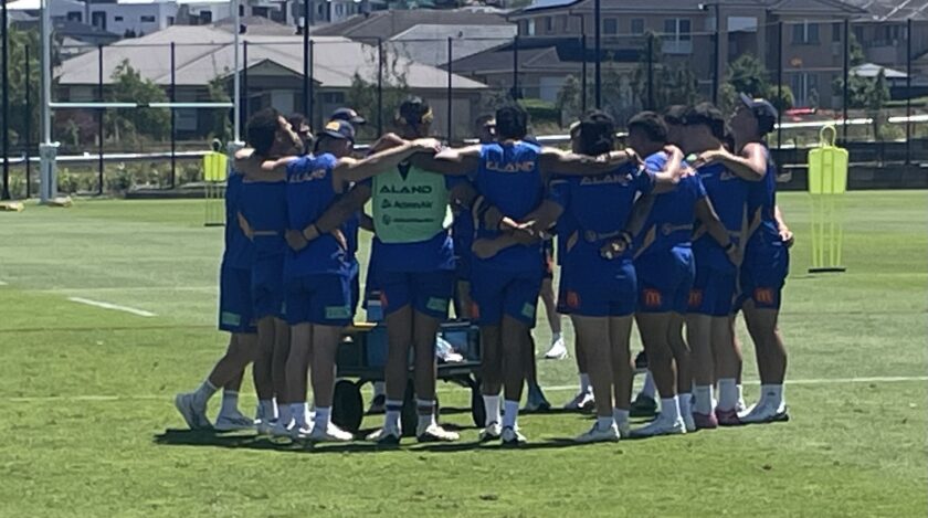 Eels 2026 Pre-Season Training – November 7, 2025: Interested Spectators Eels 2026 Pre-Season Training – November 7, 2025: Interested Spectators